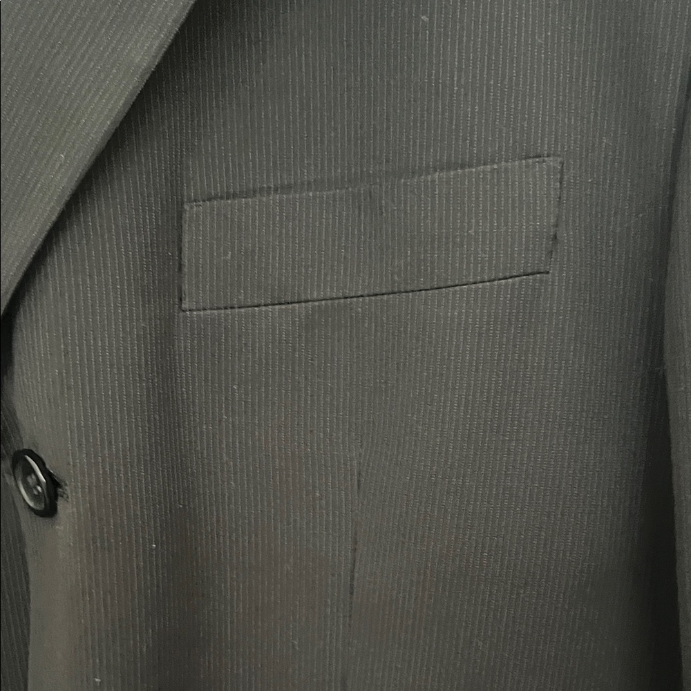 Elegant Black Men's Blazer From Wall Street Collection Size 40R - Picture 9 of 9